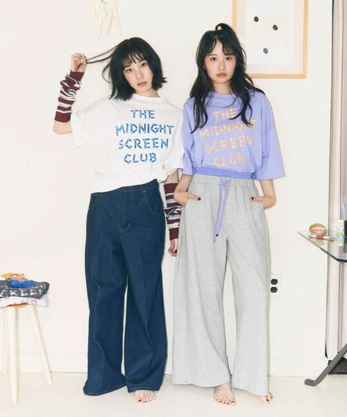 ALL NEW MART / オールニューマート Tシャツ | ミッドナイトスクリーンTシャツ | 詳細29