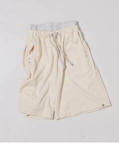 ALL NEW MART / オールニューマート ショート・ハーフ・半端丈パンツ | バイカラースウェットハーフパンツ