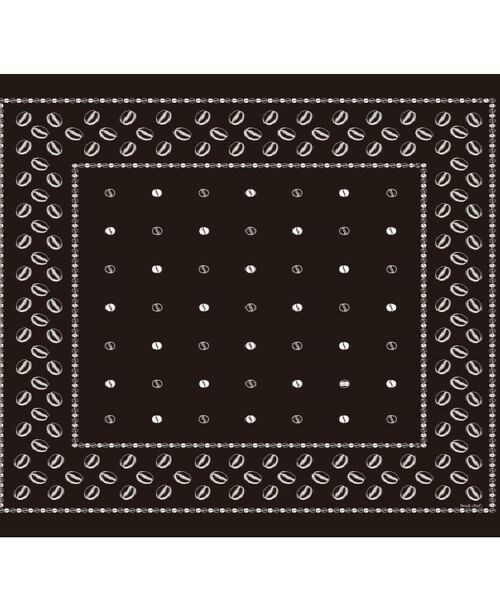ALL NEW MART / オールニューマート マフラー・ショール・スヌード・ストール | 【bookchef．】Barista’s Paisley Bandana（ブラック(019)）