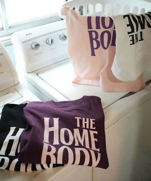 ALL NEW MART / オールニューマート Tシャツ | HOMEBODYグラフィックTシャツ（パープル(083)）