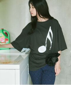 ALL NEW MART / オールニューマート Tシャツ | 音符グラフィックTシャツ