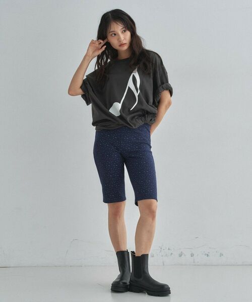 ALL NEW MART / オールニューマート Tシャツ | 音符グラフィックTシャツ | 詳細5