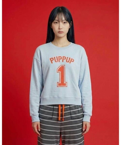 ALL NEW MART / オールニューマート スウェット | puppup graphic sweat ／ パップパップグラフィックスウェット | 詳細6