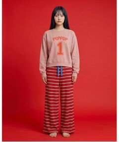 ALL NEW MART / オールニューマート パンツ | border easy pants ／ ボーダーイージーパンツ