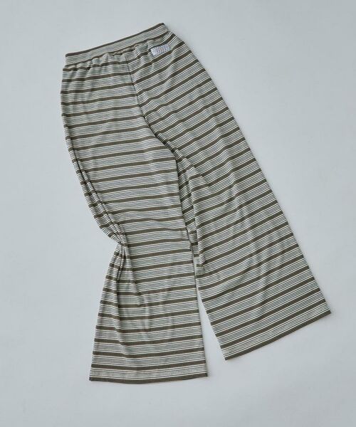 ALL NEW MART / オールニューマート パンツ | border easy pants ／ ボーダーイージーパンツ | 詳細1