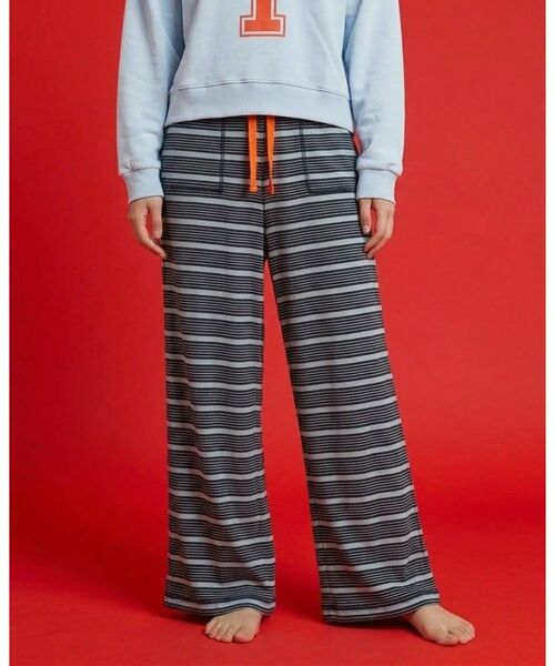 ALL NEW MART / オールニューマート パンツ | border easy pants ／ ボーダーイージーパンツ | 詳細8