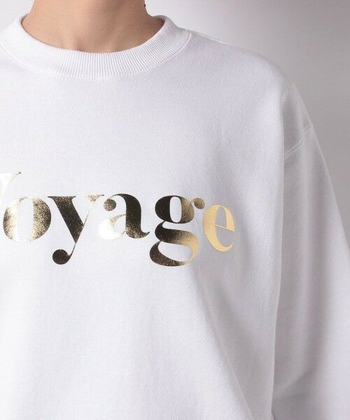 allureville / アルアバイル その他トップス | 《WEB限定》VOYAGE FOILプリントプルオーバー | 詳細13