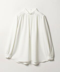 allureville / アルアバイル その他トップス | ハイネックギャザーブラウス