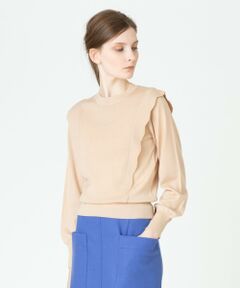 allureville / アルアバイル その他トップス | スカラップショルダープルオーバー