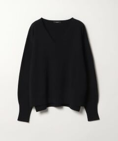 allureville / アルアバイル その他トップス | ウールスムースVネックプルオーバー