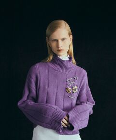 allureville / アルアバイル その他トップス | ジーロンストライプミドリフプルオーバー