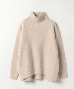 WOOLカシミヤ片畦チュニック