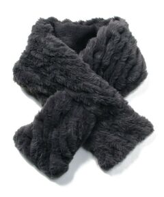 allureville / アルアバイル その他小物 | エコファーアラン柄マフラー