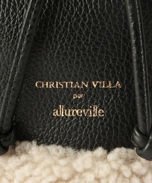 allureville / アルアバイル その他パンツ | 【CHRISTIAN VILLA per allureville】ムートン巾着ショルダー | 詳細5