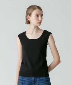 allureville / アルアバイル その他トップス | 2WAYネックフレンチスリーブプルオーバー