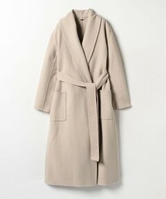 allureville / アルアバイル ダッフルコート | カシミヤ混リバーショールカラーコート