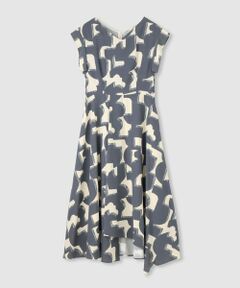 allureville / アルアバイル ドレス | モダンジオメトリックプリントワンピース