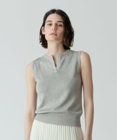 allureville / アルアバイル その他トップス | ラメ総針スキッパープルオーバー