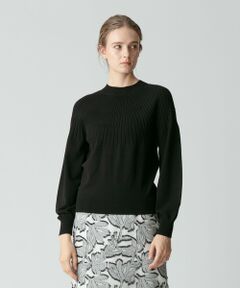 allureville / アルアバイル その他トップス | 求心リブラグランスリーブ プルオーバー