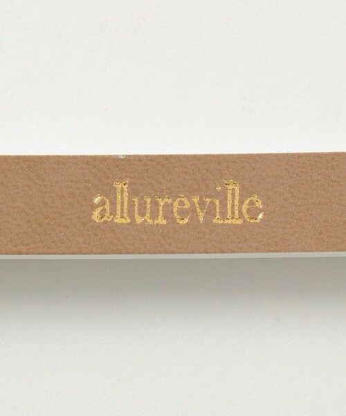 allureville / アルアバイル ベルト・サスペンダー | クロスパーツ細ベルト | 詳細1
