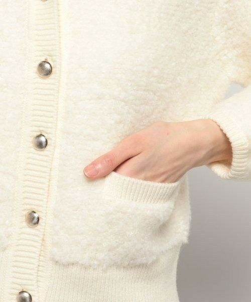 allureville / アルアバイル カーディガン・ボレロ | ブークレータックスリーブ カーディガン | 詳細5