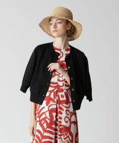 allureville / アルアバイル カーディガン・ボレロ | 《ドラマ着用》ギマコットンハーフパフスリーブカーディガン