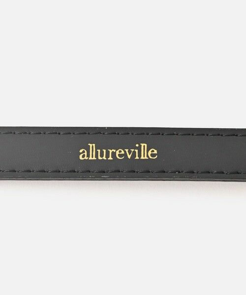 allureville / アルアバイル ベルト・サスペンダー | ダブルサルカン細BELT | 詳細4