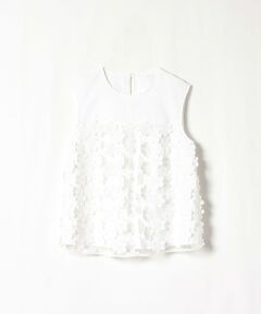 allureville / アルアバイル その他トップス | フロートフラワーレースブラウス