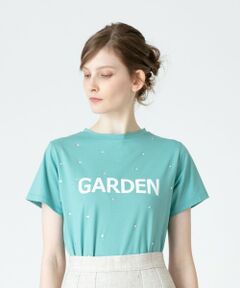 【LOULOU WILLOUGHBY】GARDENビジューT