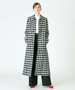 allureville / アルアバイル ダッフルコート | 【LOULOU WILLOUGHBY】千鳥チェックツィードコート