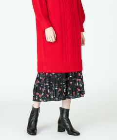 【セットアップ対応商品】【LOULOU WILLOUGHBY】ドローイングプリーツスカート