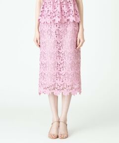 allureville / アルアバイル ロング・マキシ丈スカート | 【LOULOU WILLOUGHBY】フラワーレースタイトスカート