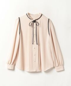 allureville / アルアバイル その他トップス | 【LOULOU WILLOUGHBY】ポリジョーゼットブラウス