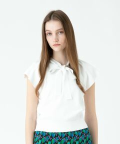 allureville / アルアバイル その他トップス | 【LOULOU WILLOUGHBY】2WAYリボンプルオーバー