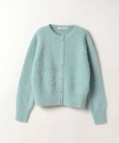 【LOULOU WILLOUGHBY】ファー加工クルーカーディガン