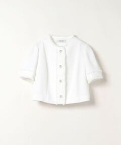 【LOULOU WILLOUGHBY】カラミツイードコンパクトTOP