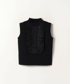 allureville / アルアバイル その他トップス | 【LOULOU WILLOUGHBY】エンブロイダリークチュールノースリーブプルオーバー