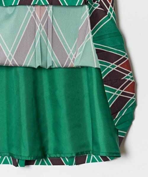 7,500円◆ Loulou Willoughby アーガイルチェックプリーツスカート