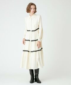 allureville / アルアバイル サロペット・オールインワン | 【LOULOU WILLOUGHBY】ピンドットブラウスワンピース