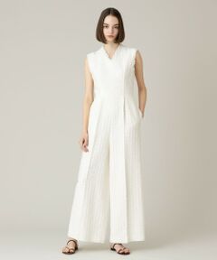 allureville / アルアバイル サロペット・オールインワン | 【LOULOU WILLOUGHBY】パピヨンツイードオールインワン