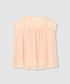 allureville / アルアバイル シャツ・ブラウス | 【LOULOU WILLOUGHBY】スパンコールフラワーブラウス