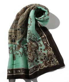 allureville / アルアバイル その他 | 【manipuri(マニプリ)】120X120 コットンシルクストール