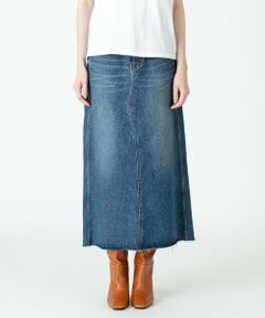 【HEALTHY(ヘルシー)】PLUM DENIM MAXI SKIRT