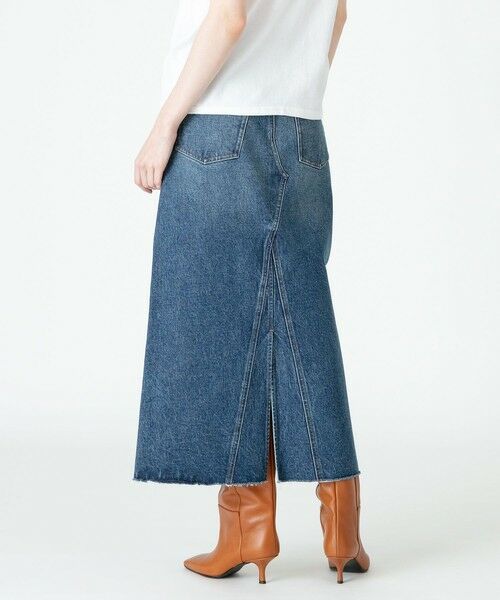 allureville / アルアバイル その他 | 【HEALTHY(ヘルシー)】PLUM DENIM MAXI SKIRT | 詳細1