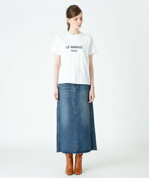 allureville / アルアバイル その他 | 【HEALTHY(ヘルシー)】PLUM DENIM MAXI SKIRT | 詳細3