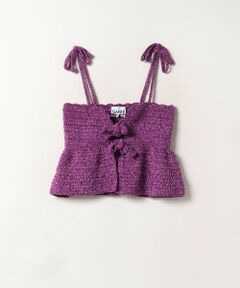 【GANNI(ガニー)】 CROCHET TOP