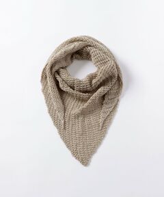 【THROW(スロウ)】 TRIANGLE SHAWL