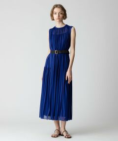 allureville / アルアバイル ミニ丈・ひざ丈ワンピース | ◇エスパンディワイドベルトワンピース