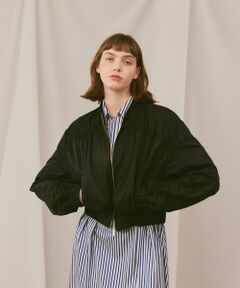 allureville / アルアバイル ブルゾン | 【LOULOU WILLOUGHBY】タフタギャザーブルゾン