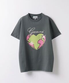 【GANNI(ガニー)】 HEART RELAXED TSHIRT